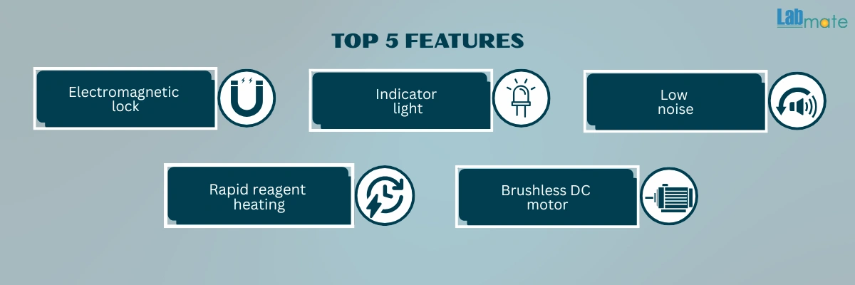 Automated Florescence Stainer with High pressure spray