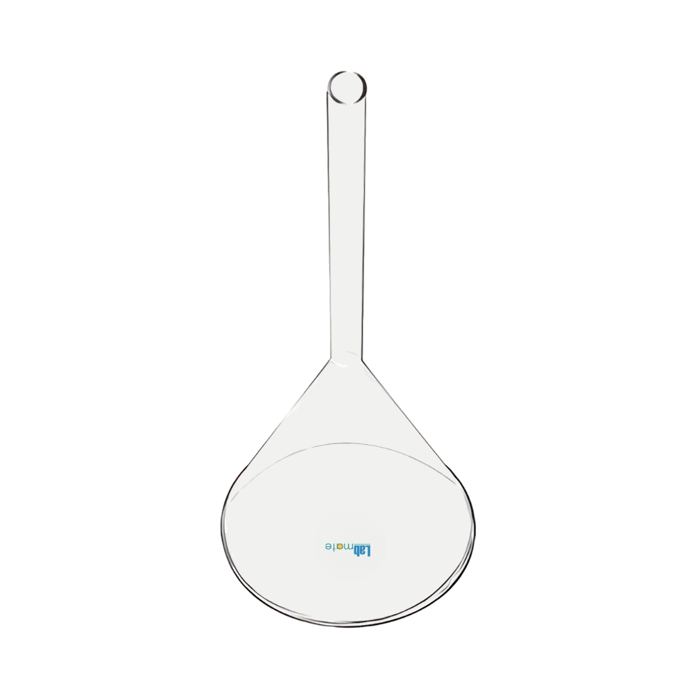 Glass Standard Ground Mouth Funnels made of Borosilicate 3.3 glass with shock resistance and easy cleaning