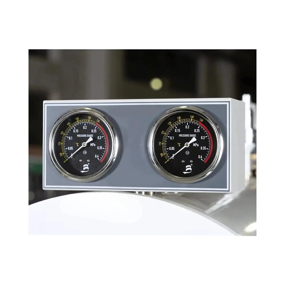Horizontal Autoclave with LED screen, visual alarms, and tool-free cleaning for safe sterilization