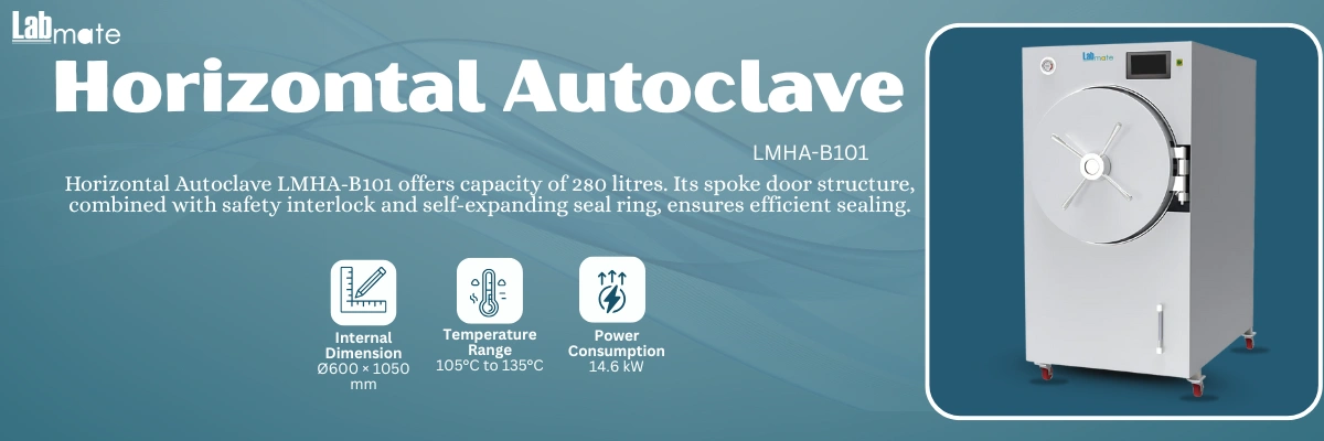 Autoclave with three-level exhaust