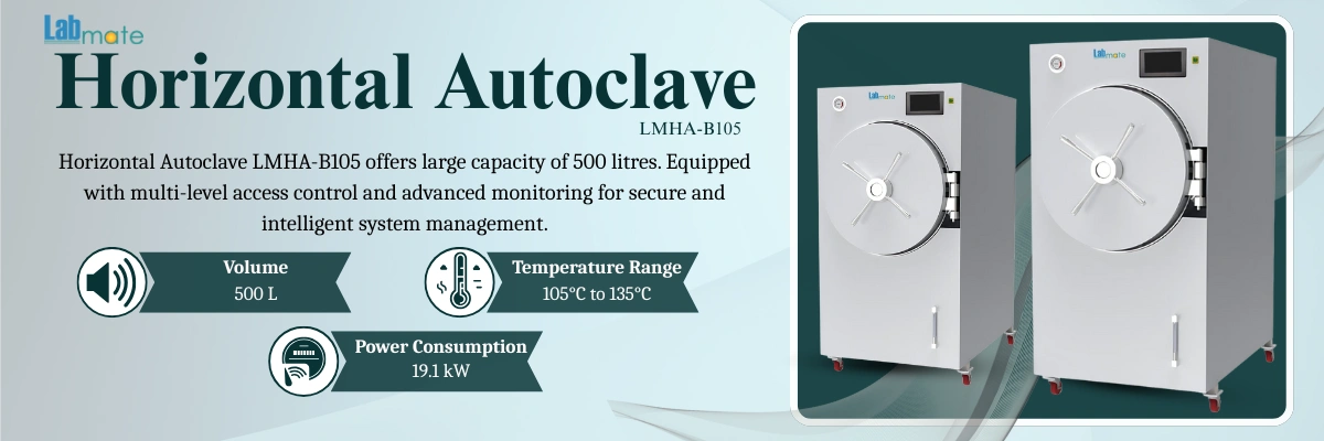Horizontal Autoclave with multi-level access control