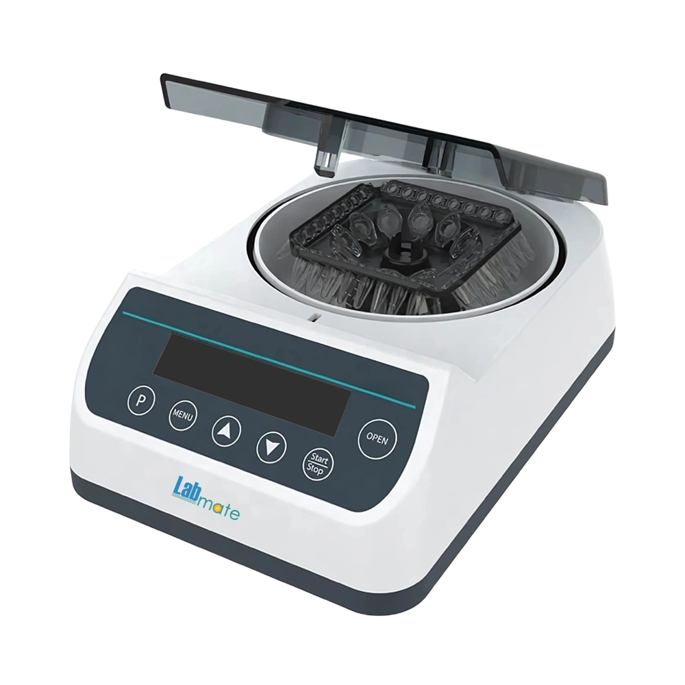 High Speed Mini Centrifuge with digital control, versatile rotors, universal shell, ambient range, and lightweight design