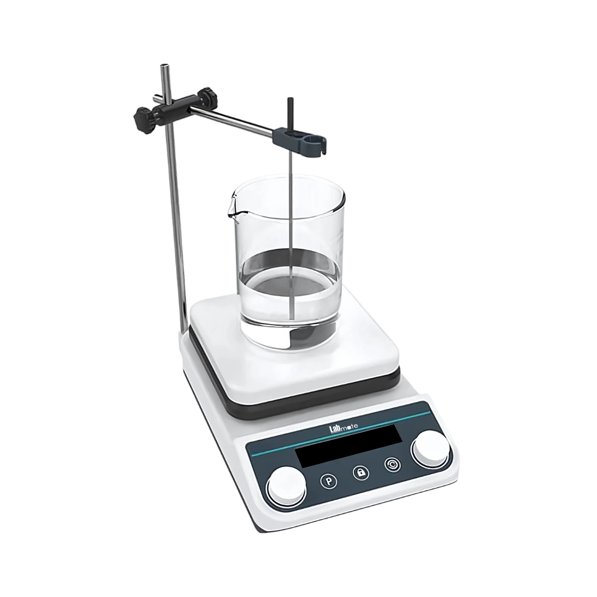 Hotplate Magnetic Stirrer with digital display and ceramic coated aluminum alloy