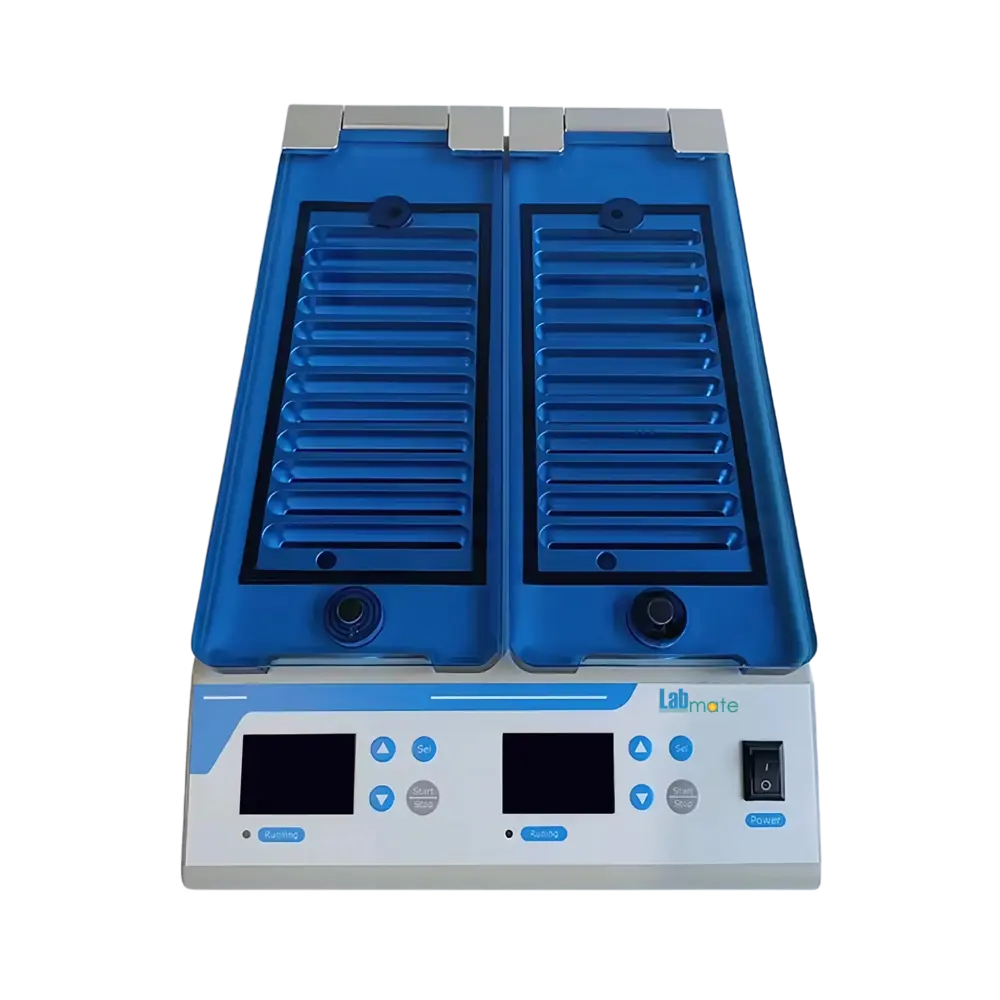 Gel Card Incubator with automatic fault detection