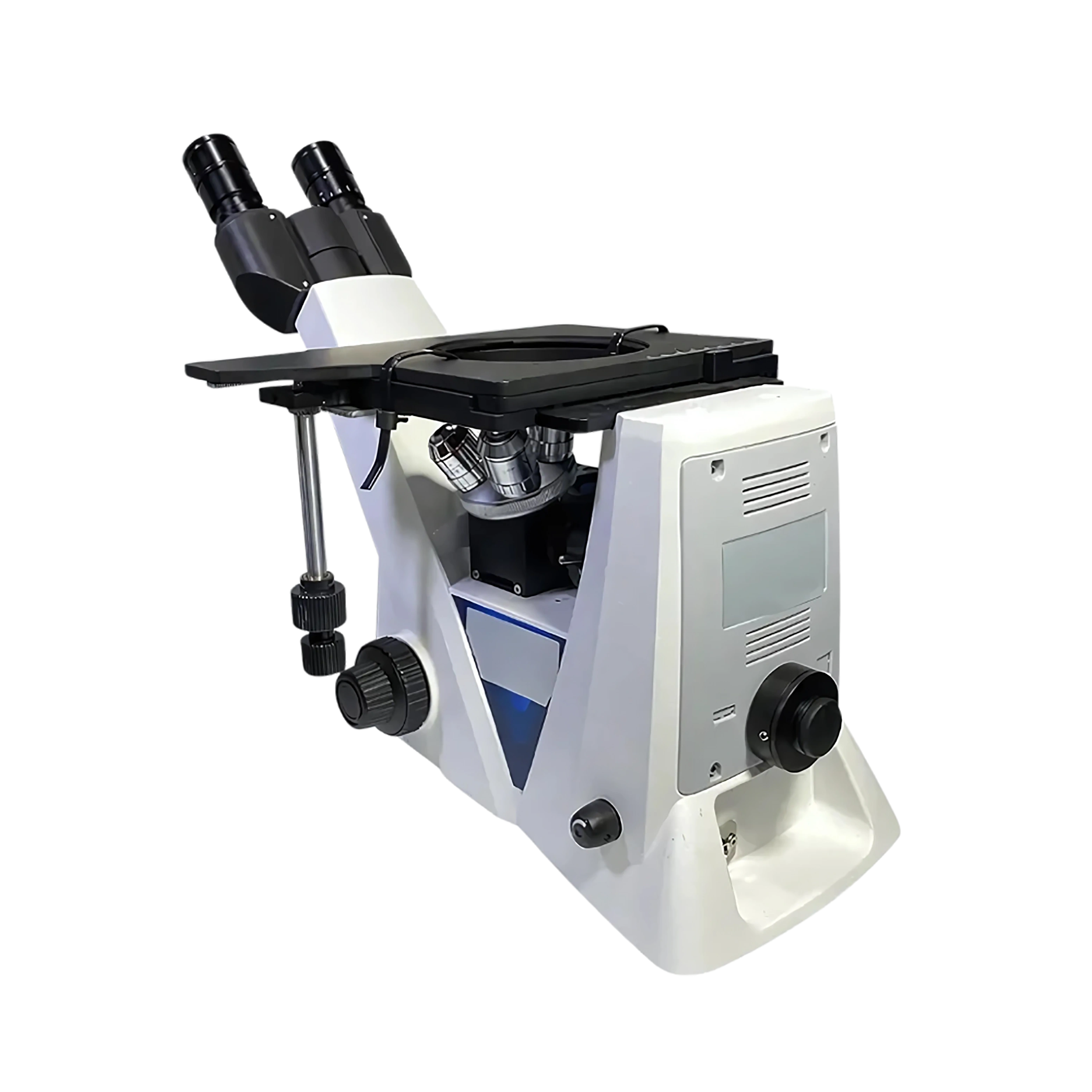 Inverted Metallographic Microscope with 5X to 50X LWD infinity plan objectives
