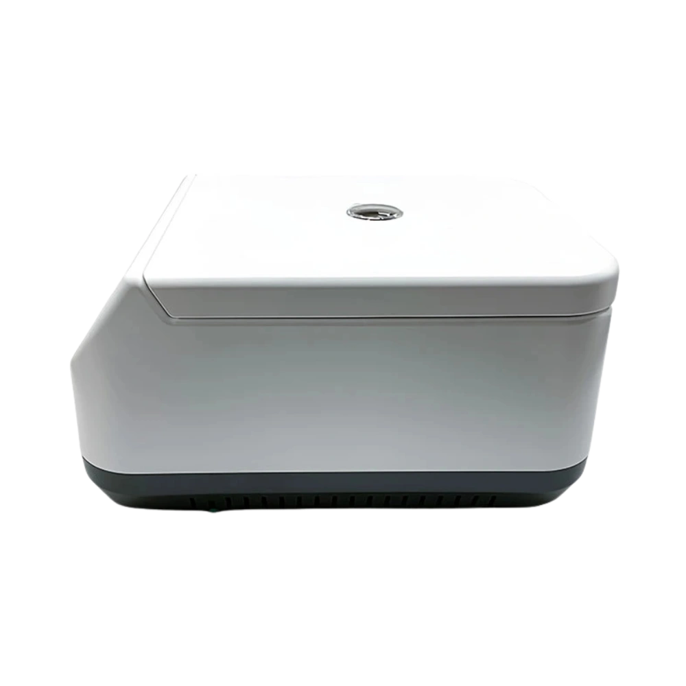 Low Speed Centrifuge with wide speed range, low power use, adjustable timer, and quiet compact design