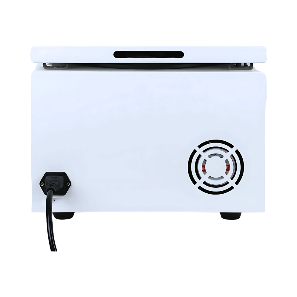 Low Speed Centrifuge with time control, brushless DC motor, sturdy build, and easy-to-use features