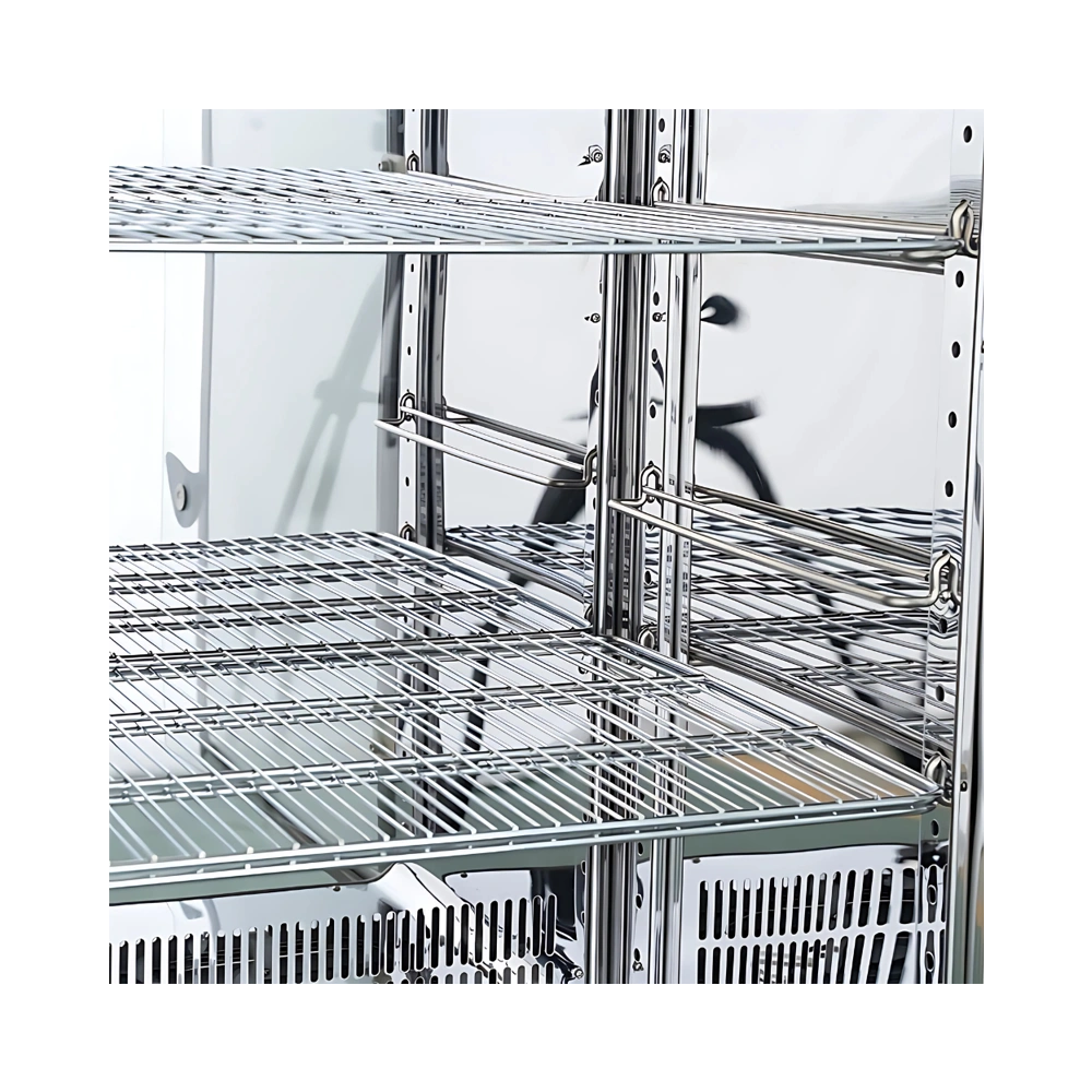 White Incubator with red control panel