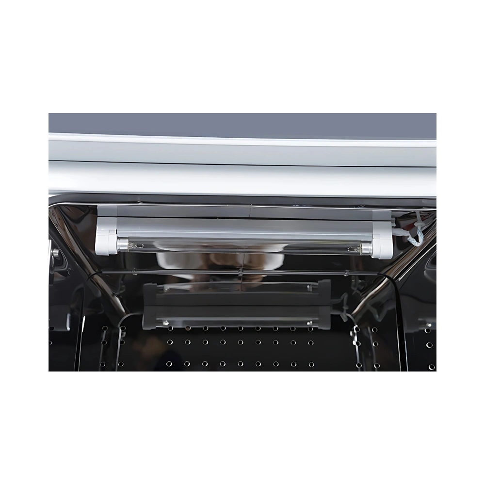 White Incubator with red control panel