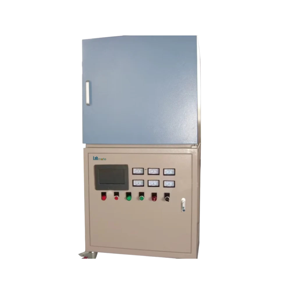 muffle furnace with high-purity alumina fibre ceramic insulation
