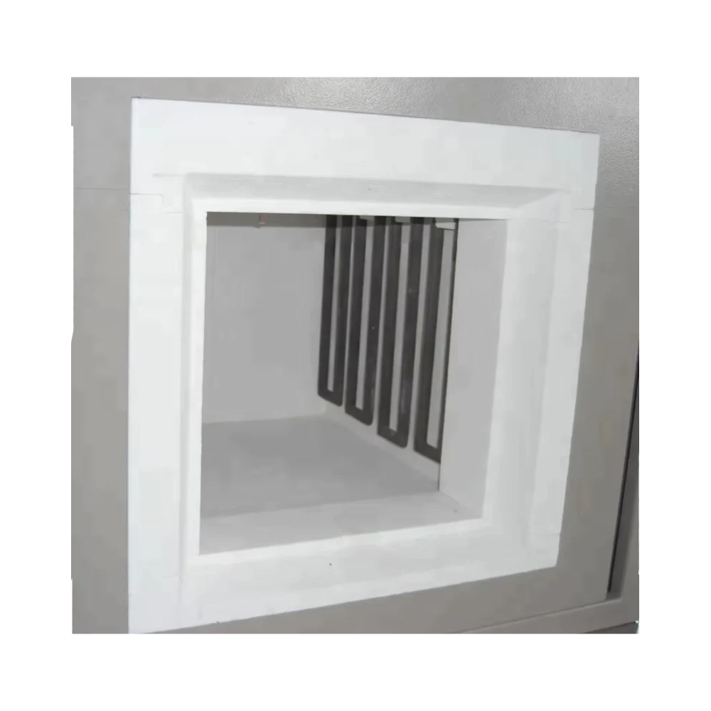muffle furnace with high-purity alumina fibre ceramic insulation