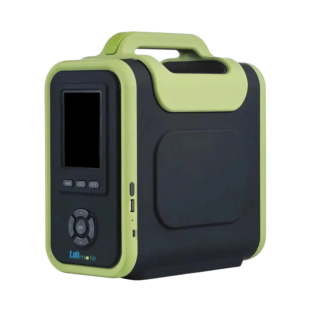 Portable Multi Gas Detector with HD screen, triple gas modules, USB data transfer, and alarm system