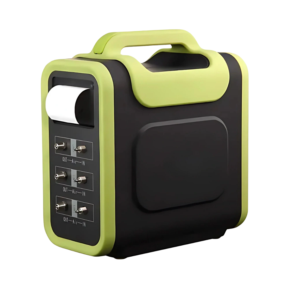 Portable Multi Gas Detector with HD screen, triple gas modules, USB data transfer, and alarm system