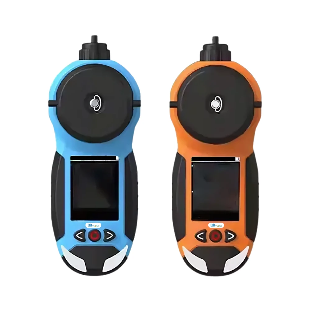 Portable Multi Gas Detector with large-font display and multiple alarms