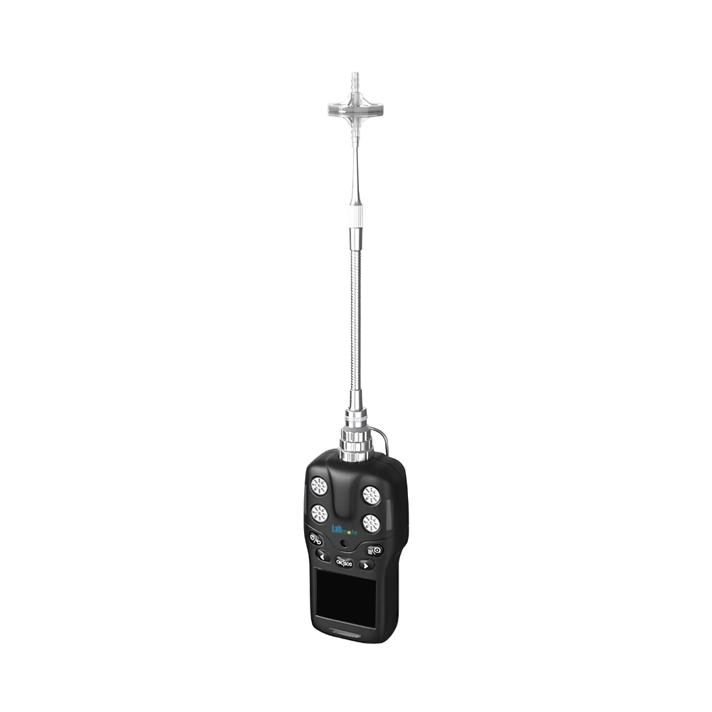Portable Multi Gas Detector with color LCD screen and digital sensors