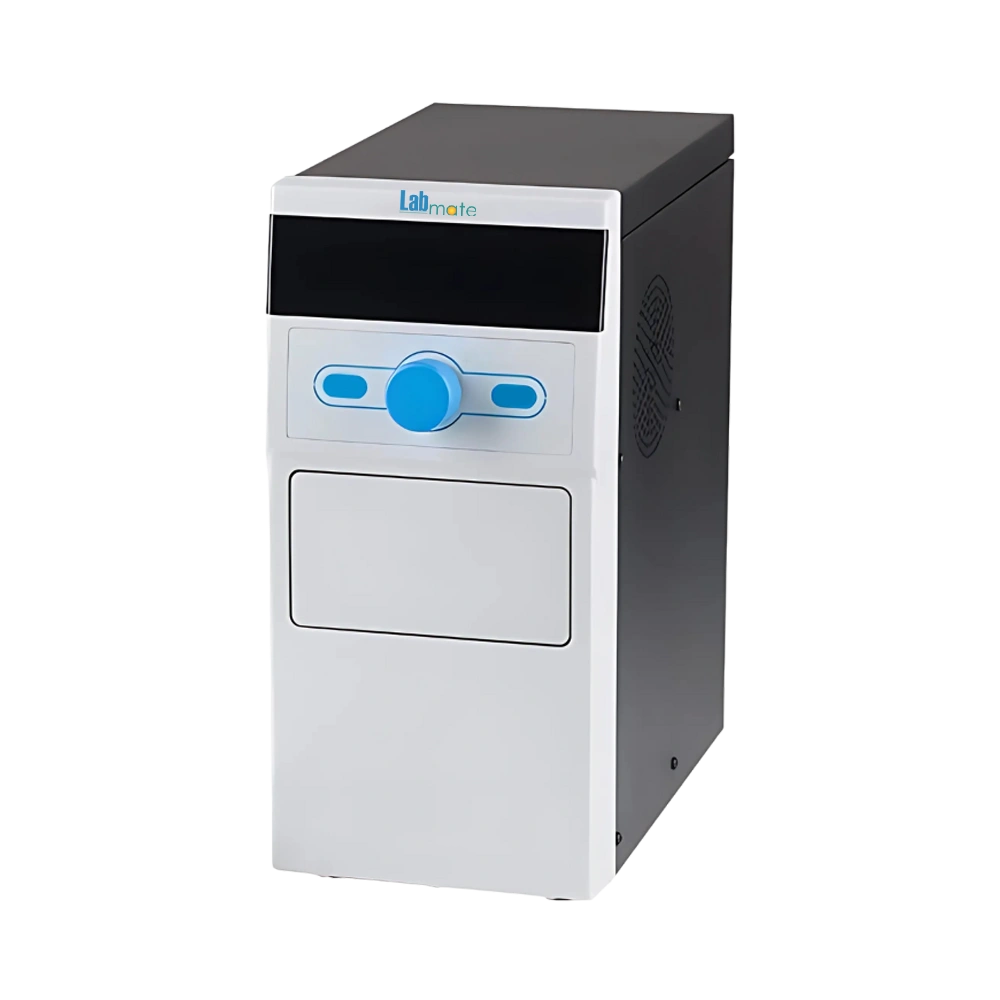 Microplate Sealer with compact footprint and adjustable sealing time for thermal sealing in clinical research setups