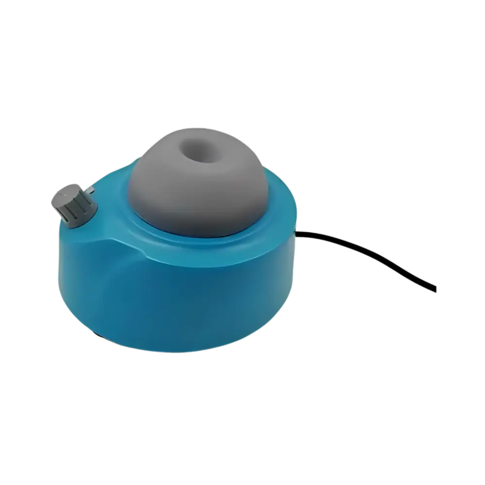 Mini Vortex Mixer with mini-sized body and versatile tube holder