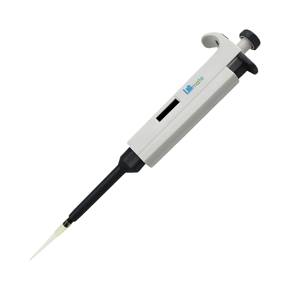 Variable Volume Non Autoclavable Pipette with adjustable control, durable build, lightweight, non-autoclavable parts