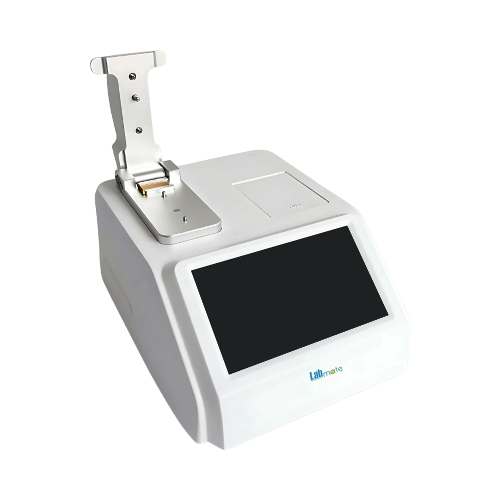 Nano Spectrophotometer for DNA RNA protein analysis with touchscreen, fast detection, and USB data export