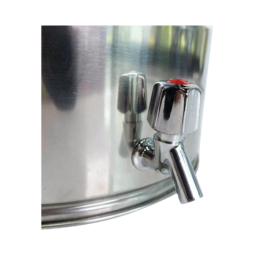 Portable Steam Sterilizer with durable stainless steel body and dual pressure indicators