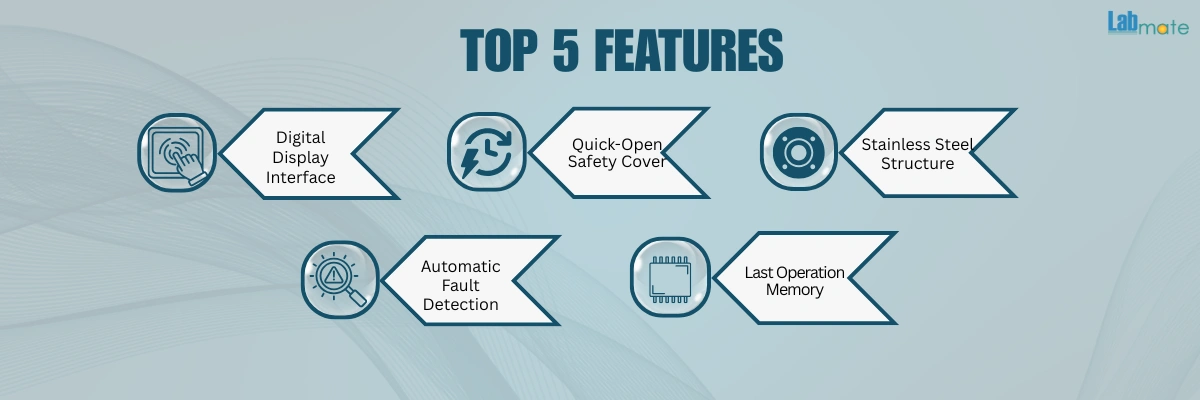 Steam Sterilizer with stainless steel chamber 