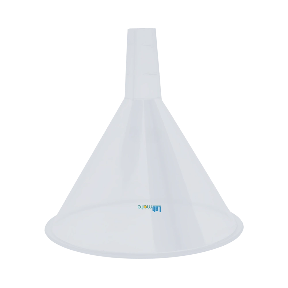 Polypropylene Funnels with durable polypropylene and tapered spout for easy flow