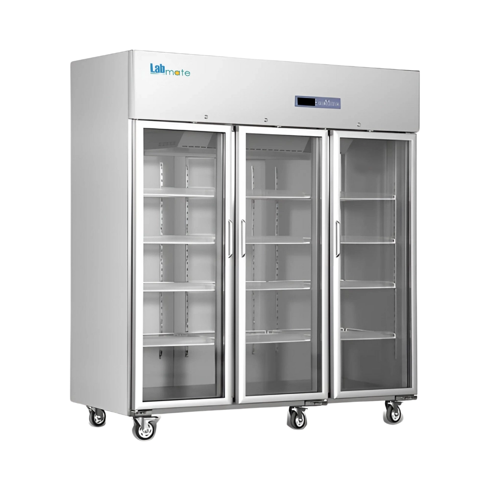 large-capacity pharmacy refrigerator with multiple inner compartments