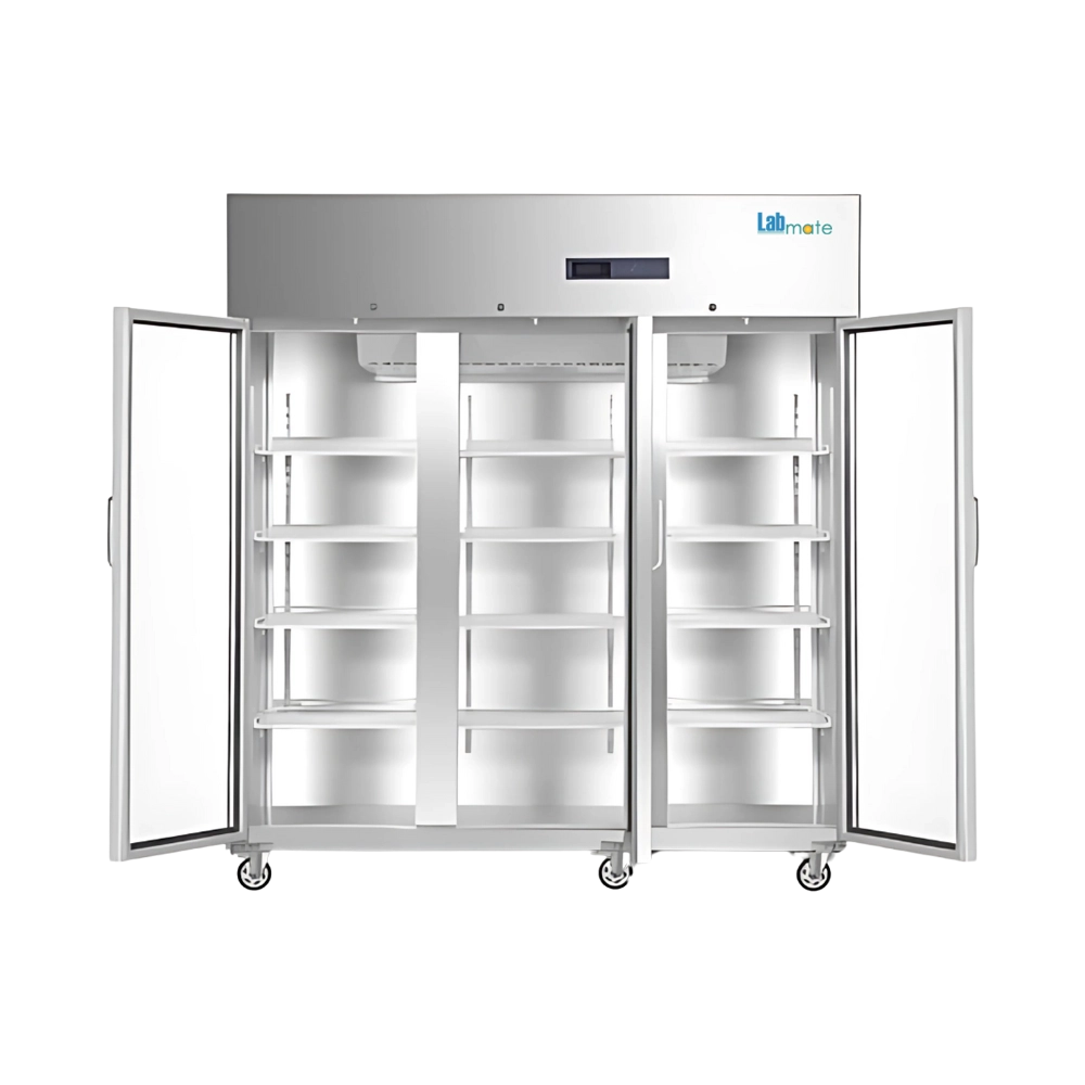 large-capacity pharmacy refrigerator with multiple inner compartments