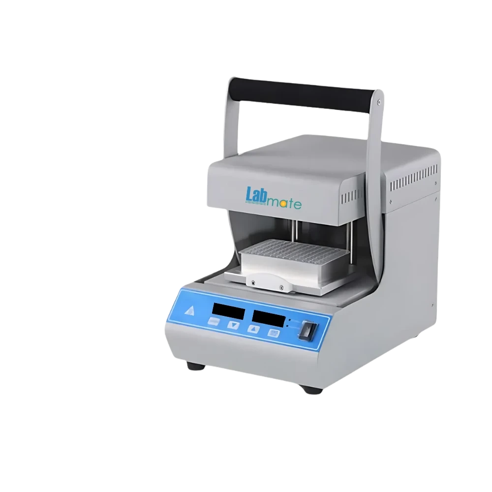 Manual Plate Sealer with drawer-type sliding platform