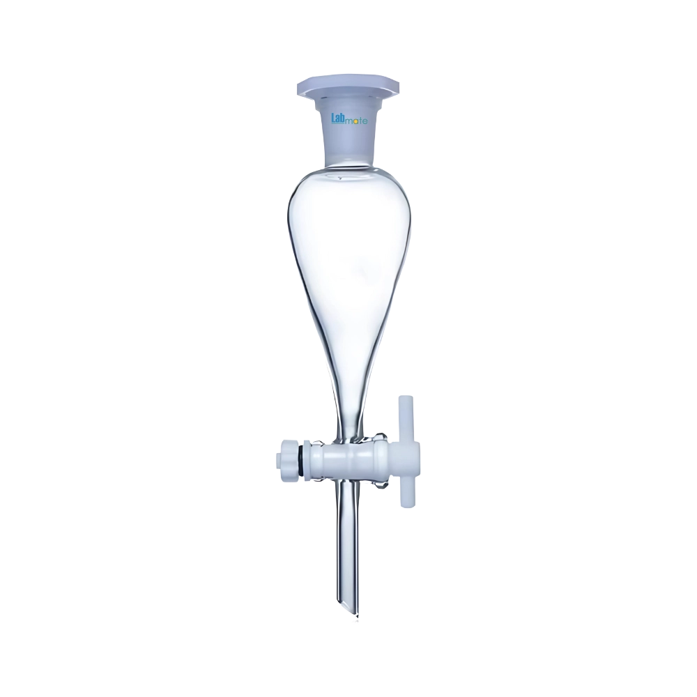 Glass Pear-Shaped Separatory Funnels LMPSF-B102