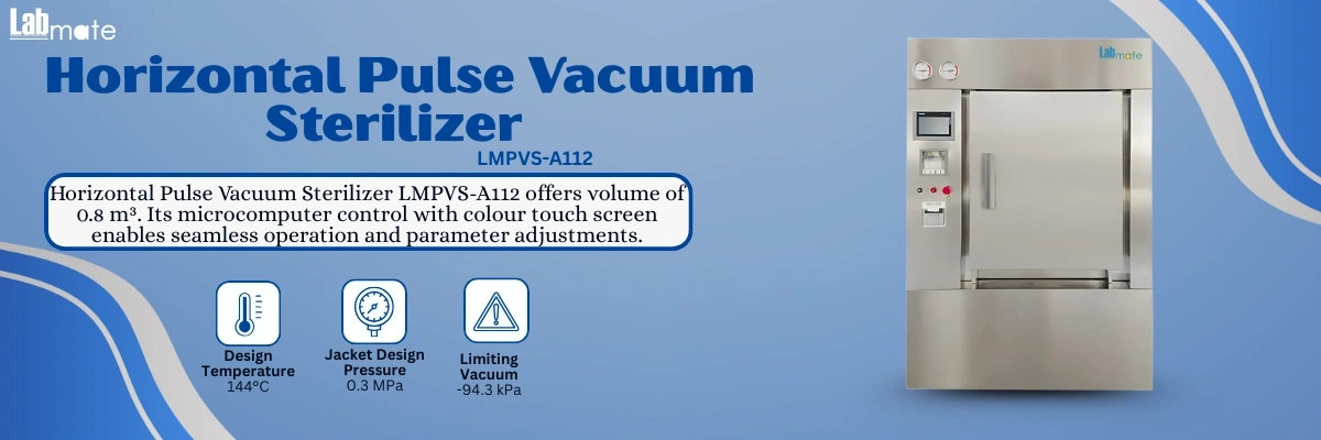 Horizontal Sterilizer with single-door