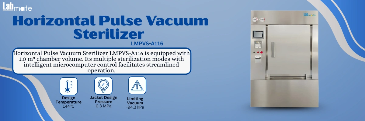 Lab Sterilizer with minimal leakage