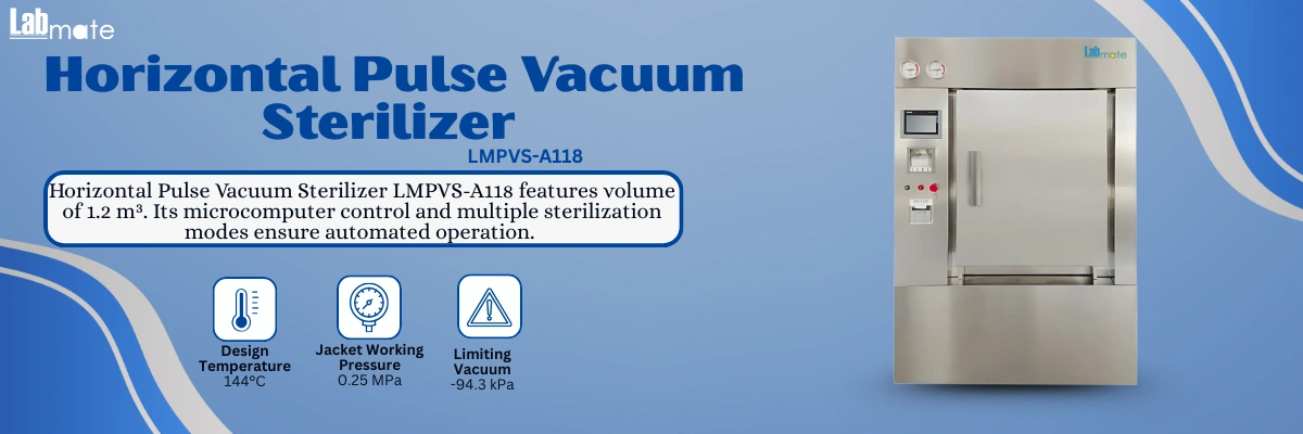 Pulse Vacuum Sterilizer with Multi-stage heating