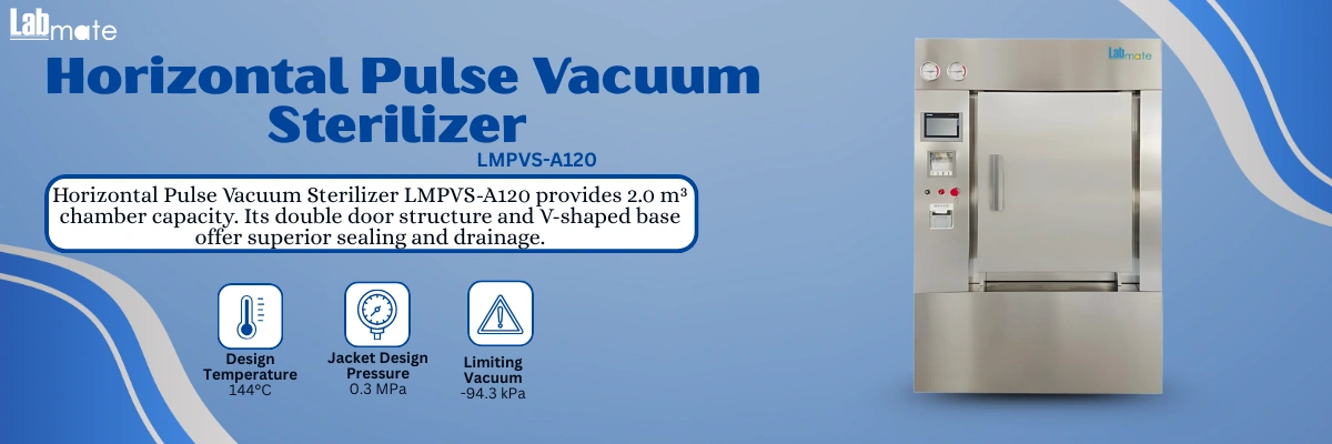 Vacuum Sterilizer with multi-channel steam intake