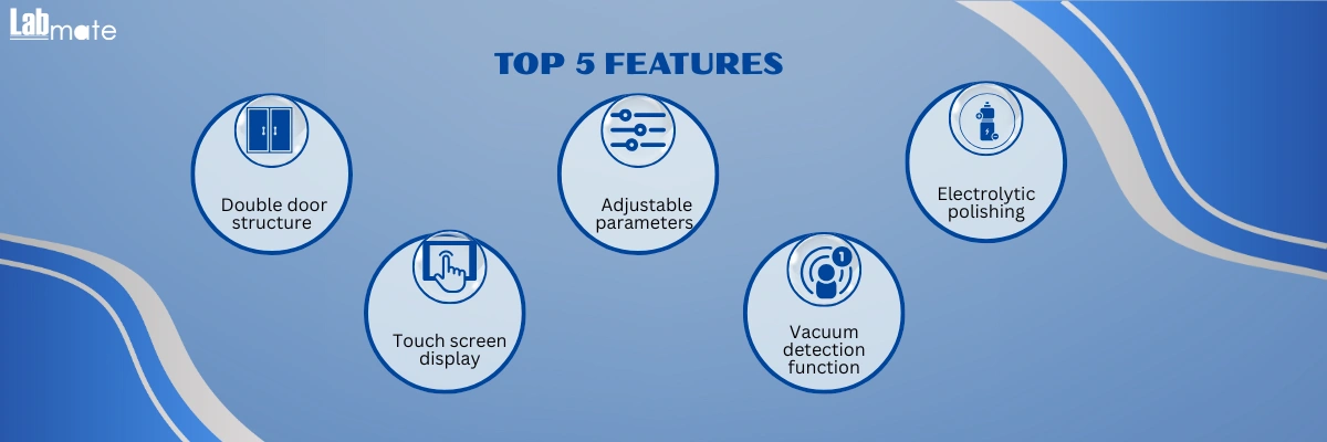 Horizontal Pulse Vacuum Sterilizer with Vacuum detection function