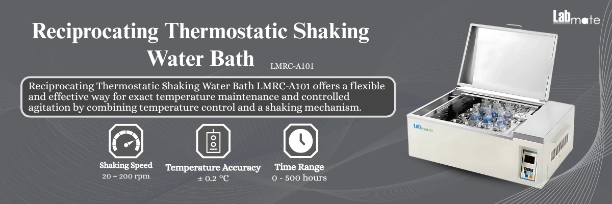 Shaking Water Bath with user-friendly interface