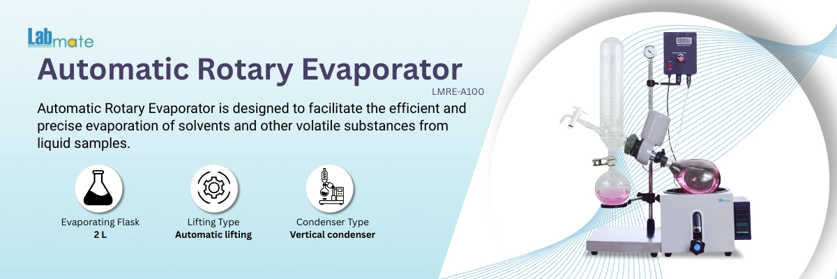 Automatic Rotary Evaporator LMRE-A100 Banner