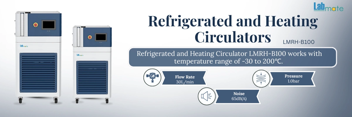 Refrigerated and Heating Circulator with real-time monitoring