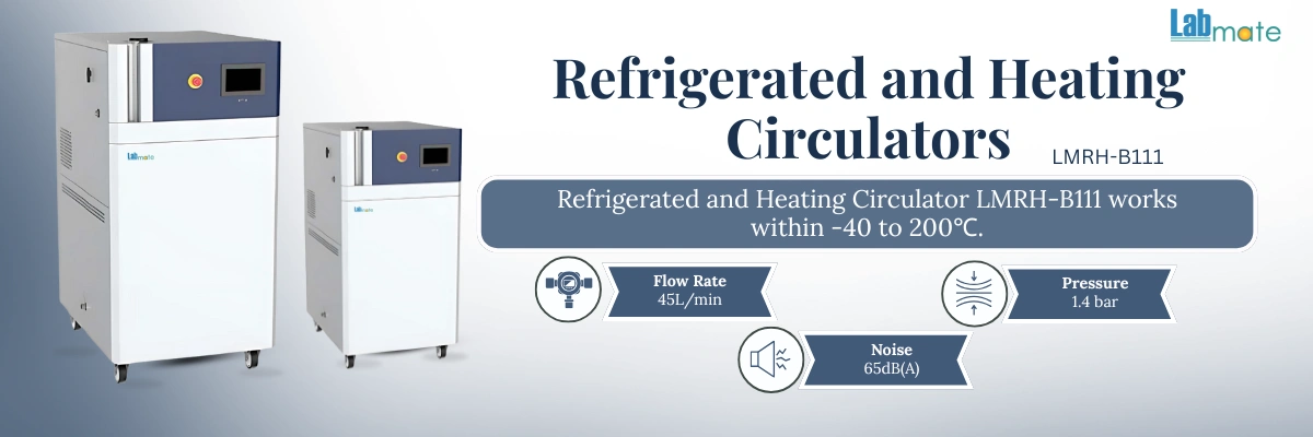 Lab Circulator with caster wheels