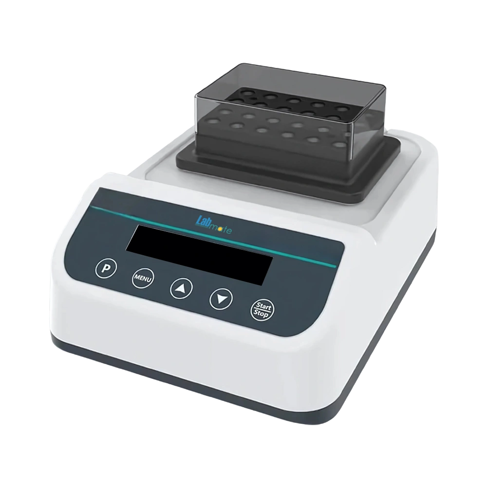 Shaking Dry Bath Incubator with triple-mode, gradient run, uniform heating, and LCD display