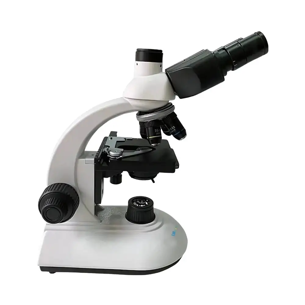 Student Microscope with quadplex nosepiece for smooth objective rotation