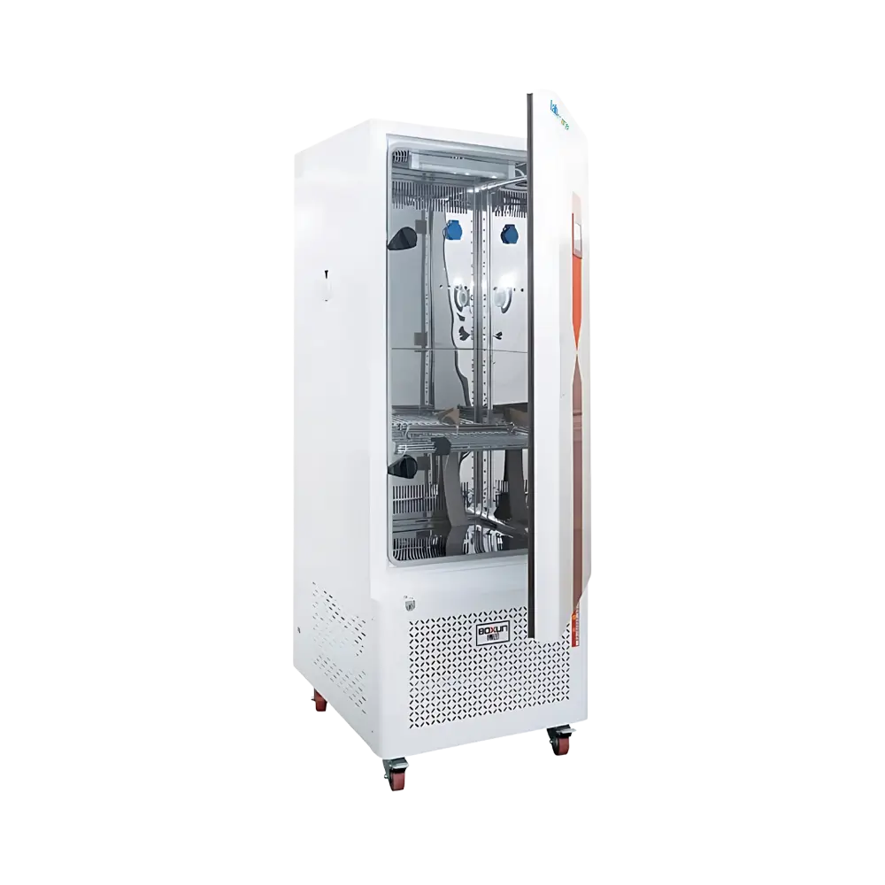 White Incubator with red control panel
