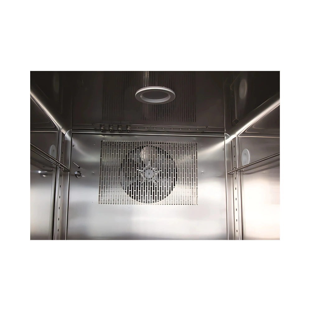 Incubator with four caster wheels