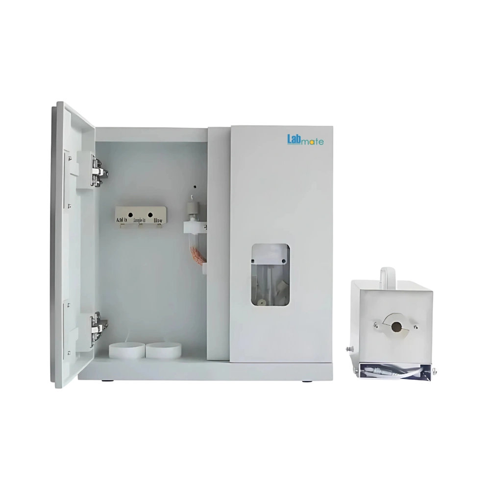 TOC Analyzer with NDIR detector, carbon detection, wet oxidation, and leakage prevention system