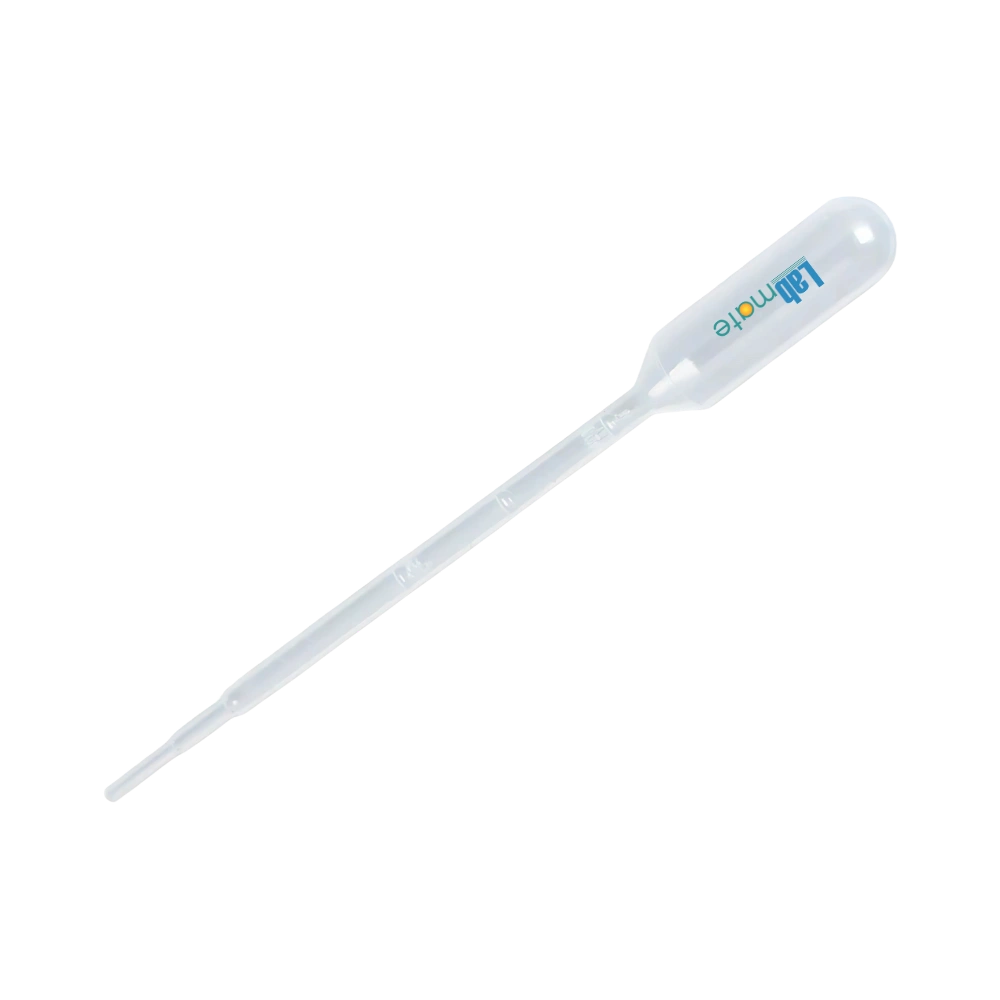 Polyethylene Transfer Pipette with flexible body, sealed tip, and hygienic cleaning features