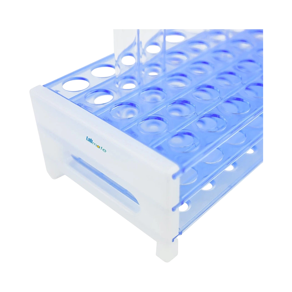 Plastic Test Tube Rack made of ABS and polypropylene, autoclavable and chemically resistant