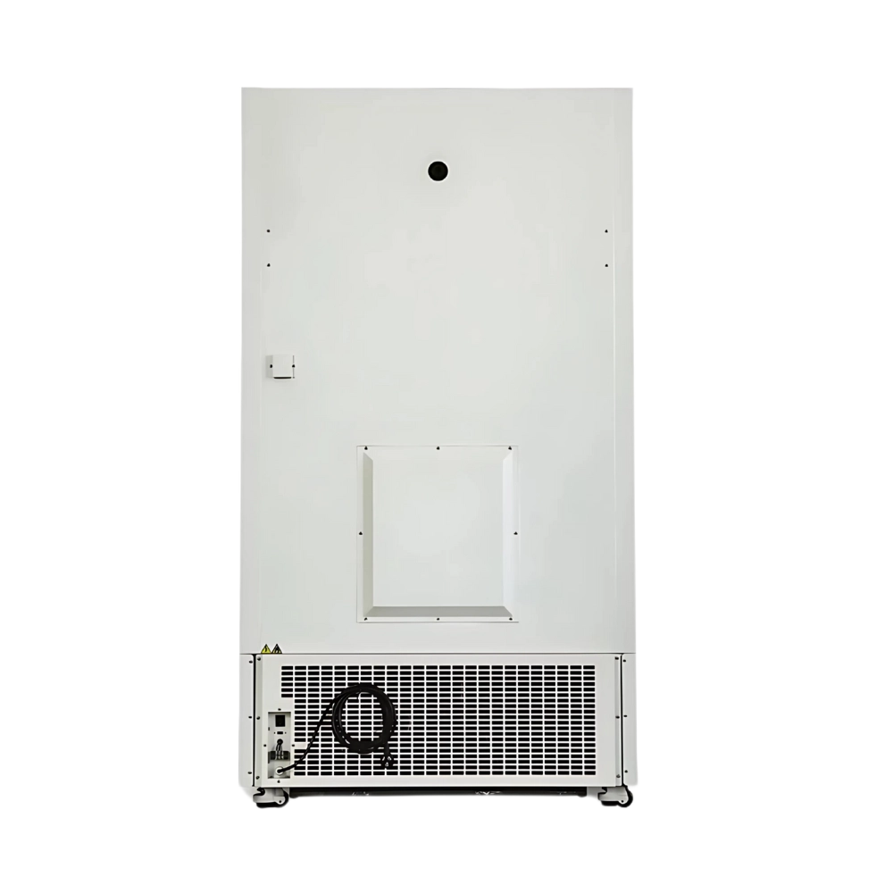 “high-capacity ULT freezer with stainless steel interior”