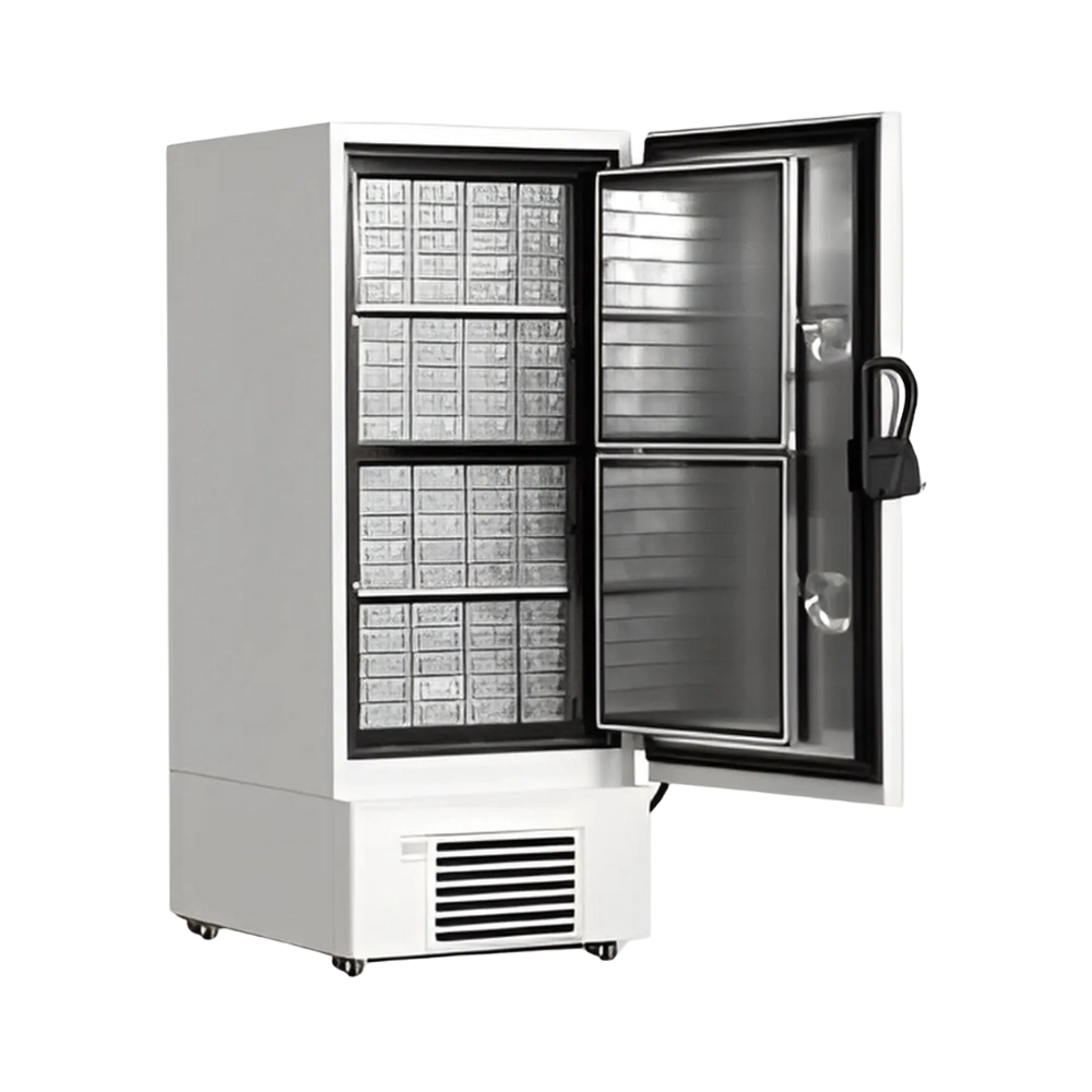 corrosion-resistant ULT freezer with stainless steel components