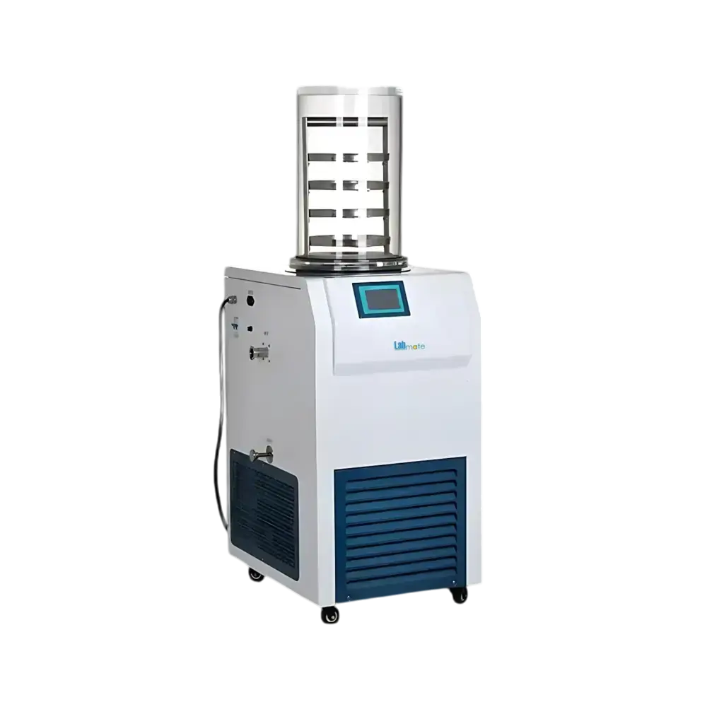 Vacuum Freeze Dryer with smooth casters and USB interface