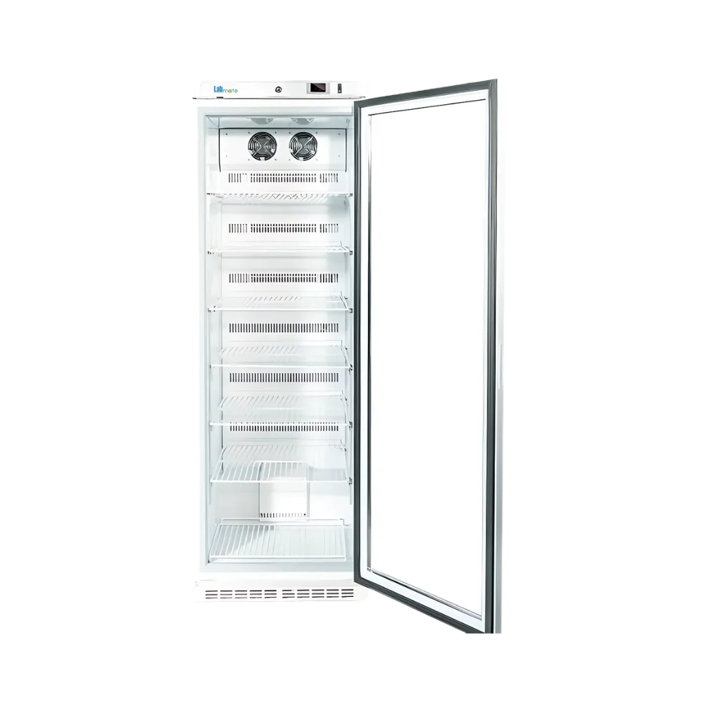 upright vaccine refrigerator with low energy consumption